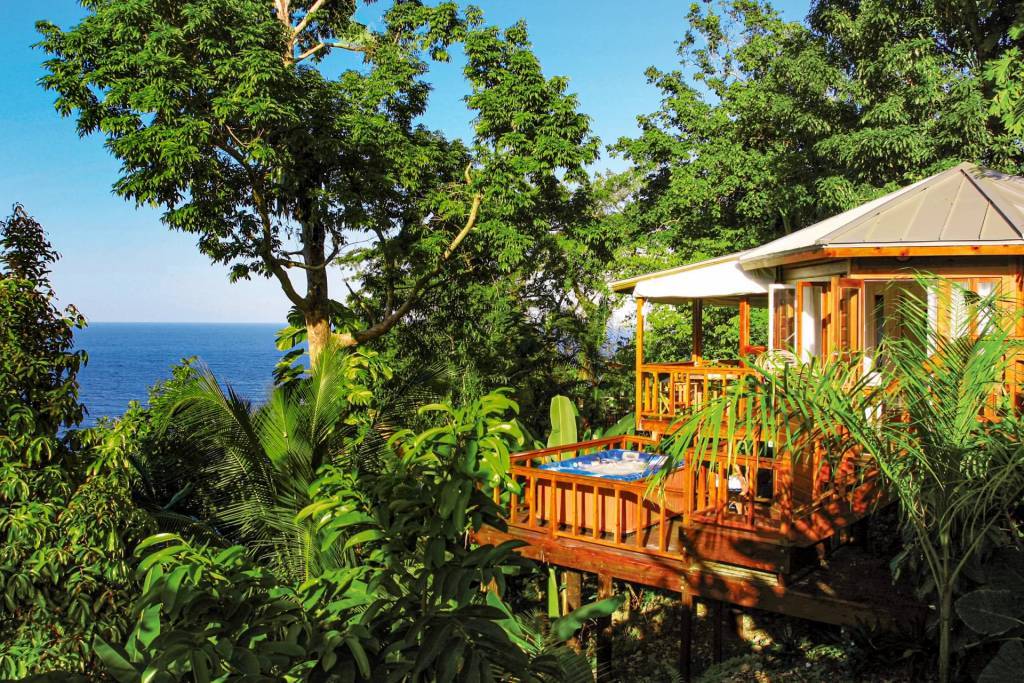 Jamaica - Port Antonio - Cabin - Vacation Rental - 1 Bedroom - Jacuzzi - Ocean View
